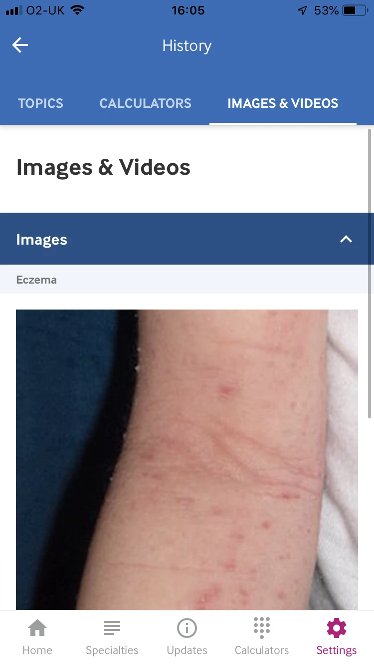 BMJ Best Practice screenshot